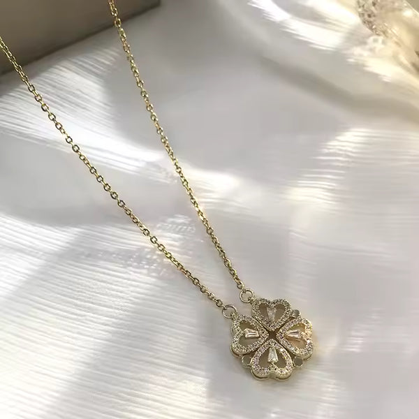 Colier versatil Lucky Hearts