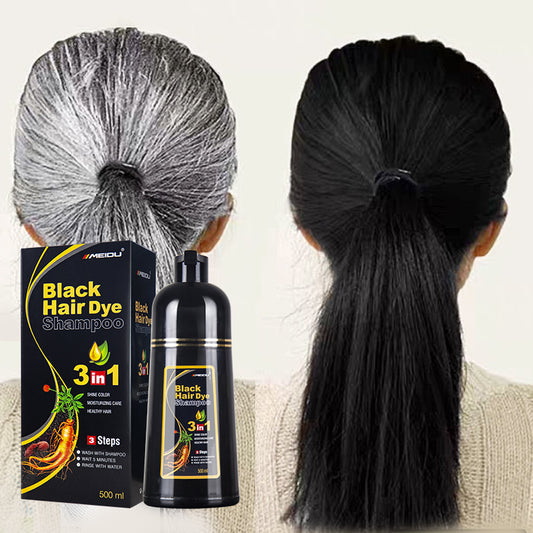 Adio fire albe - ȘAMPON NUANȚATOR  NATURAL  (negru / șaten închis)