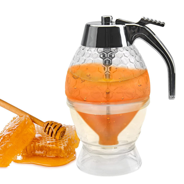 Dozator pentru miere/sirop - ideal pentru micul tău dejun